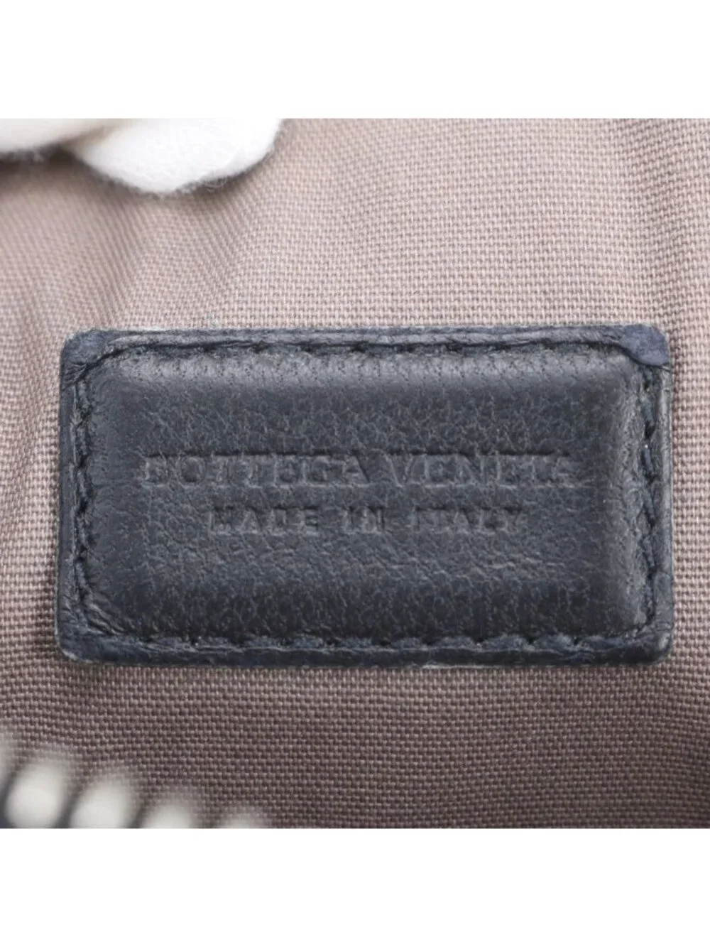 Bottega Veneta Intrecciato Leather Clutch Pouch Black